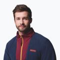 Мъжки суитшърт Columbia Sequoia Grove FZ Fleece rich wine/collegiate navy 6