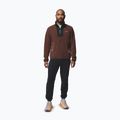 Мъжки суитшърт Columbia Sequoia Grove Half Zip Fleece tobacco/black 2