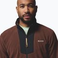 Мъжки суитшърт Columbia Sequoia Grove Half Zip Fleece tobacco/black 5