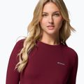 Дамска блуза с дълъг ръкав за трекинг Columbia Midweight Stretch rich wine 5