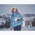 Дамско пухено яке Columbia Amaze Puff Hooded Everblue High Shine 16