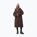 Дамско пухено дълго яке Columbia Amaze Puff Long Hooded tobacco