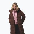 Дамско пухено дълго яке Columbia Amaze Puff Long Hooded tobacco 7