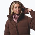 Дамско пухено дълго яке Columbia Amaze Puff Long Hooded tobacco 10