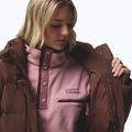Дамско пухено дълго яке Columbia Amaze Puff Long Hooded tobacco 17