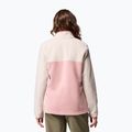 Дамски суитшърт Columbia Benton Springs 1/2 Snap eraser pink/dark stone/tuscan 3