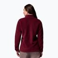 Дамски суитшърт Columbia Benton Springs 1/2 Snap rich wine/eraser pink 3