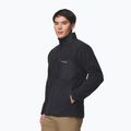 Мъжки поларен суитшърт Columbia Fast Trek Overlay Full Zip black 4