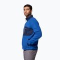 Мъжки поларен суитшърт Columbia Fast Trek Overlay Full Zip mt blue/coll navy 4