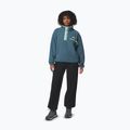 Дамски поларен суитшърт Columbia Helvetia II Cropped Half Snap Fleece everblue/crushed blue/citron haze 2
