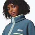 Дамски поларен суитшърт Columbia Helvetia II Cropped Half Snap Fleece everblue/crushed blue/citron haze 5