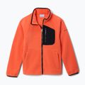 Детски поларен суитшърт Columbia Fast Trek IV Fleece Full Zip zing/black