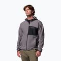 Мъжки суитшърт Columbia Fast Trek Overlay Hooded city grey/black