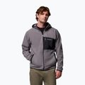 Мъжки суитшърт Columbia Fast Trek Overlay Hooded city grey/black 4