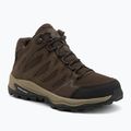 Мъжки обувки за трекинг Columbia Redmond IV Mid Wp cordovan/ tangy orange
