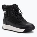 Детски ботуши за сняг Sorel Youth Whitney Mid Wp black/sea salt