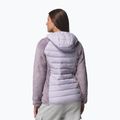 Дамско хибридно яке Columbia Powder Lite II Sherpa Hybrid shale purple/lavender pearl 3