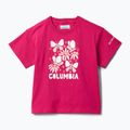 Детска тениска Columbia Mission Lake II SS Graphic guava pink/floral frenzy