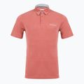 Мъжка тениска Columbia Nelson Point Polo washed red
