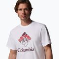Мъжка тениска Columbia CSC Seasonal Graphic white/heavenly stacked gem 5