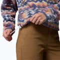 Дамски поларен суитшърт Columbia Helvetia II Printed Cropped Half Snap sea salt/retrotee 6