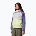 Дамско ветроустойчиво яке Columbia Spire Valley Windbreaker citron haze/lavender pearl/stormwatch 4
