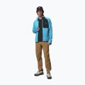 Мъжки трекинг суитшърт Columbia Triple Canyon Grid Fleece Full Zip II compass blue heather/black 2