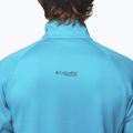 Мъжки трекинг суитшърт Columbia Triple Canyon Grid Fleece Full Zip II compass blue heather/black 7