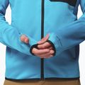 Мъжки трекинг суитшърт Columbia Triple Canyon Grid Fleece Full Zip II compass blue heather/black 9