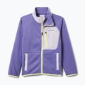 Детски поларен суитшърт Columbia Fast Trek V Full Zip stormwatch/lavender pearl 