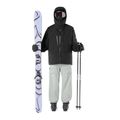 Скиорска каска Salomon Brigade Index black 6