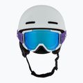 Детска скиорска каска Salomon Player Combo + очила XV Jr ice flow/ice flow mid blue 2