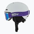 Детска скиорска каска Salomon Player Combo + очила XV Jr ice flow/ice flow mid blue 3