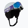 Детска скиорска каска Salomon Player Combo + очила XV Jr ice flow/ice flow mid blue 9