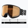 Скиорска маска Salomon Aksium 2.0 Acces black/flash toric orange 5