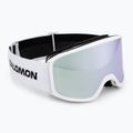 Скиорска маска Salomon Aksium 2.0 S white/ml super white