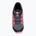 Детски обувки за бягане Salomon Speedcross Waterproof grisaille/hushed violet/rouge red 5