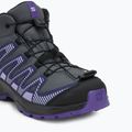 Детски туристически обувки Salomon XA Pro V8 MID WP turbulence / black / liberty 7