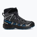 Детски туристически обувки Salomon XA Pro V8 Winter Waterproof turbulence / black / dark blue 2