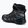 Детски туристически обувки Salomon XA Pro V8 Winter Waterproof turbulence / black / dark blue 3