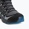 Детски туристически обувки Salomon XA Pro V8 Winter Waterproof turbulence / black / dark blue 7