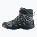 Детски туристически обувки Salomon XA Pro V8 Winter Waterproof turbulence / black / dark blue 9