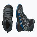 Детски туристически обувки Salomon XA Pro V8 Winter Waterproof turbulence / black / dark blue 12
