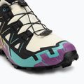 Мъжки обувки за бягане Salomon Speedcross 6 GTX transparent yellow/black/waterfall 7