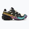 Дамски обувки за бягане Salomon Speedcross 6 GTX transparent yellow/black/waterfall 2