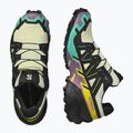 Дамски обувки за бягане Salomon Speedcross 6 GTX transparent yellow/black/waterfall 12