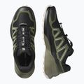 Мъжки обувки за бягане Salomon Speedcross Peak black/black forest/rainy day 6