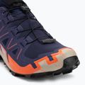 Мъжки обувки за бягане Salomon Speedcross 6 GTX maritime blue/black/cherry tomato 7