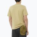Мъжка тениска Salomon Logo gray green 2