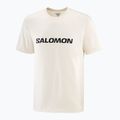 Мъжка тениска Salomon Logo whisper white 3